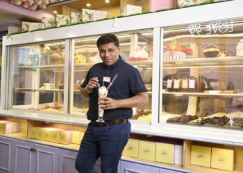Vikesh Shah, Founder, 99 Pancakes at 99 Pancakes store