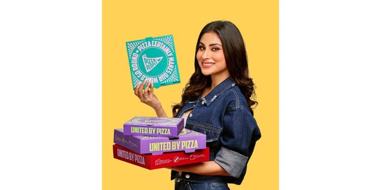 Cloud Kitchen Bigspoon and Mouni Roy Collaborate To Launch a Premium Pizza Brand