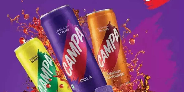 Reliance Revives 50-Year-Old Campa Cola Beverage Brand