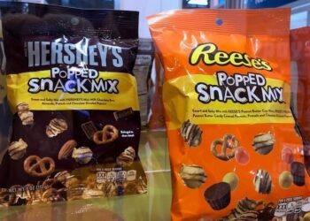 Hershey expands its line of salty snacks along with the Confections market