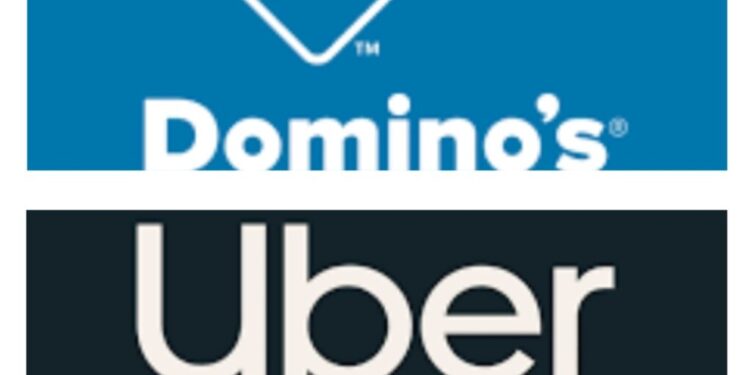 Domino’s Pizza and Uber Announce Groundbreaking Partnership for Seamless Ordering and Delivery