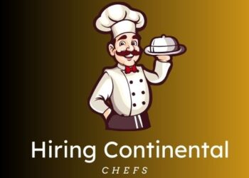 Vacany for Continental Chefs in Kochi