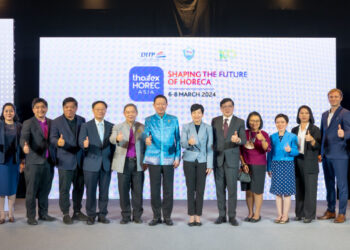 Commerce Minister Launches THAIFEX – HOREC Asia 2024, Marking Thailand as the HoReCa Business Hub of Asia, Expected Over 1 Billion Baht in Trade Value, from March 6-8 at IMPACT Muang Thong Thani