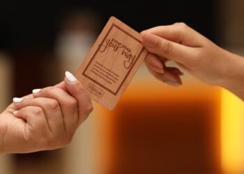 Wooden Key Cards Alternative Source For Plastic in This Hotel