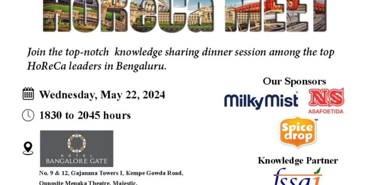 Registration For HoReCa Meet In Bengaluru