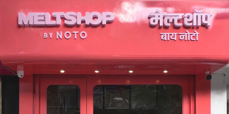 NOTO Ice Cream launches Meltshop, its first scoop shop.
