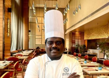 Executive Sous Chef Sunil Kumar is appointed by the Sheraton Grand Bangalore.