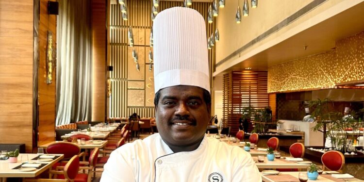 Executive Sous Chef Sunil Kumar is appointed by the Sheraton Grand Bangalore.
