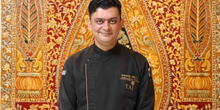 New Delhi’s Taj Mahal is led by chef Kaushik Misra.