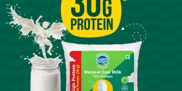 Country Delight Unveils 2X Protein Cow Milk