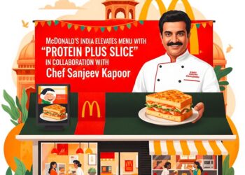McDonald’s India Elevates Menu with ‘Protein Plus Slice’ in Collaboration with Chef Sanjeev Kapoor