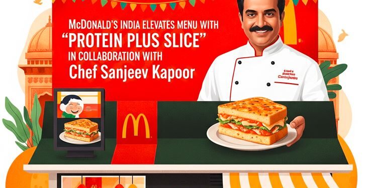 McDonald’s India Elevates Menu with ‘Protein Plus Slice’ in Collaboration with Chef Sanjeev Kapoor