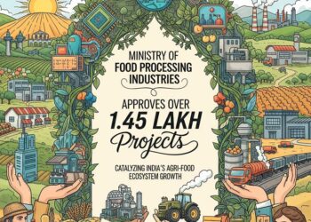 Ministry of Food Processing Industries Approves Over 1.45 Lakh Projects, Catalyzing India’s Agri-Food Ecosystem Growth