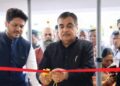 Nitin Gadkari Inaugurates Adhira & Appa Cafe in Nagpur