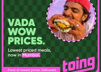 Toing, the Affordable Food App, Launched in Mumbai
